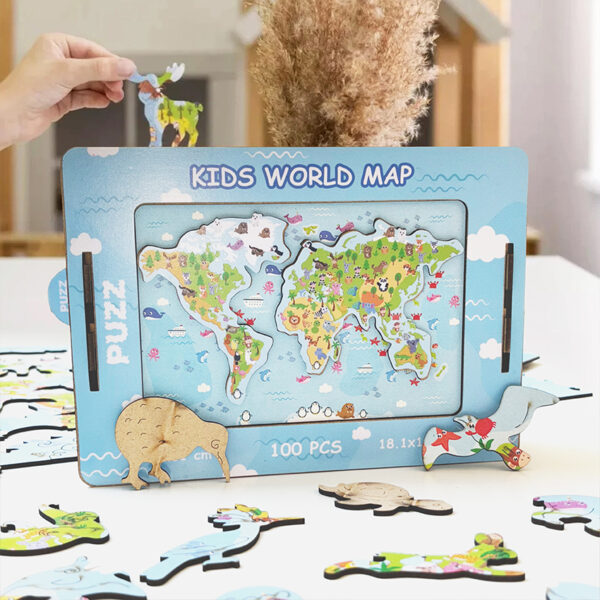 Kids World Map - Premium edition✨