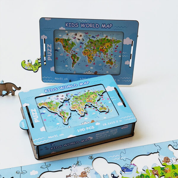 Kids World Map - Premium edition✨