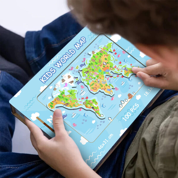 Kids World Map - Premium edition✨