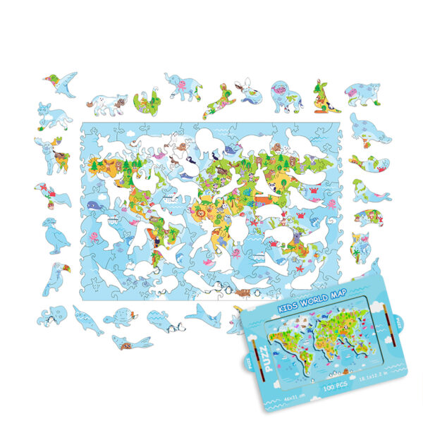 Kids World Map - Premium edition✨